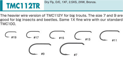 Tiemco TMC 112TR  (Dry Fly)